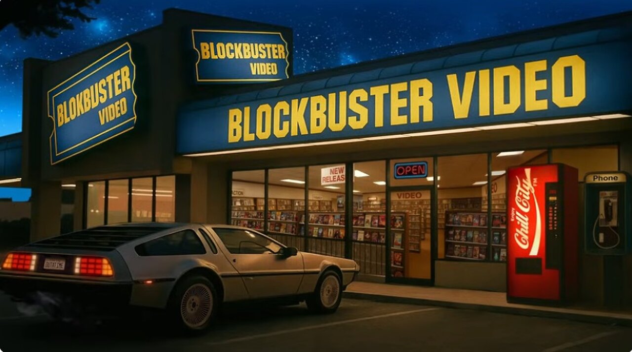 RETRO REWIND | Nostalgic Retro Video Store Ambiance | Sentimental 80s Synthwave & Retrowave Vibes