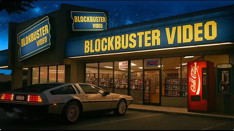 RETRO REWIND | Nostalgic Retro Video Store Ambiance | Sentimental 80s Synthwave & Retrowave Vibes