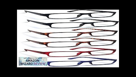 Boost Eyewear 6 Pack Reading Glasses Traditional Frames in Assorted Colors Review