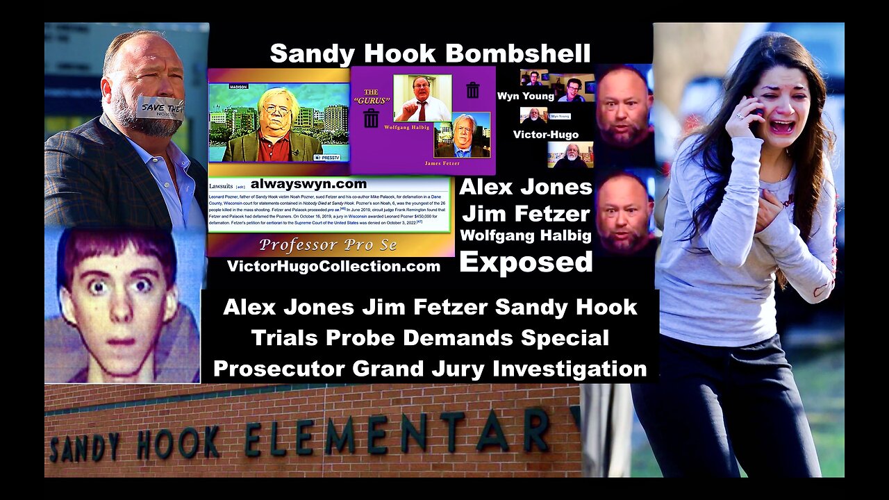 Alex Jones Jim Fetzer Sandy Hook Trials Probe Demands Special Prosecutor Grand Jury Investigation
