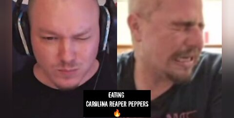 Eating Carolina Reaper Peppers 🔥