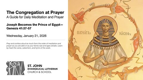 Joseph Becomes the Prince of Egypt—Genesis 41:37-57