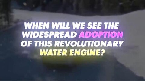 🚨⚠️NEW! The Water Powered Engine - From Stanley Meyer to Toyota to Do it Yourself at Home! LOOK!👀