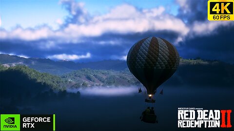 Arthur Takes to the Skies🎈||RDR 2 | 4K ULRTA 60 fps Gameplay