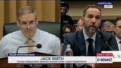 Jim Jordan GRILLS Jack Smith Over Secret Payments to Confidential Sources: "$35 Million?!"