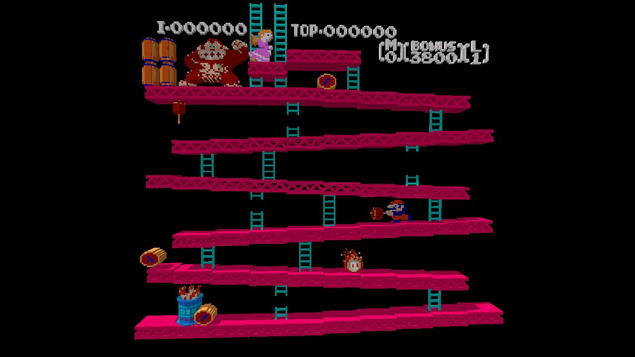 3dSen: Donkey Kong