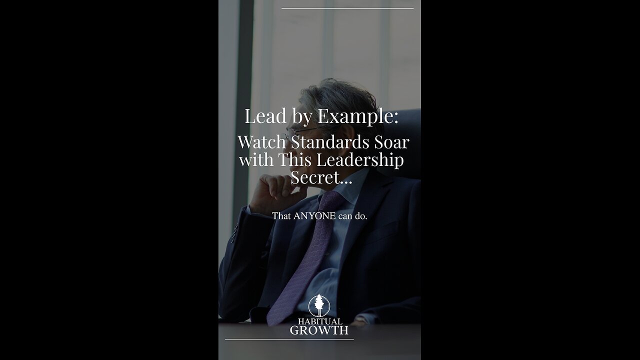 The greatest leaders don’t just demand excellence—they embody it