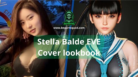 #beportsquad Stella Balde EVE cover lookbook copyright auddk_77 | #stellarblade #shorts #auddk_77