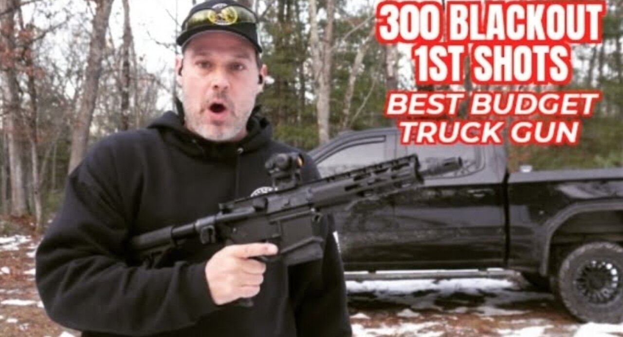 First Shots with the Radical Firearms 300 AAC BLK Pistol Budget Truck Gun Review