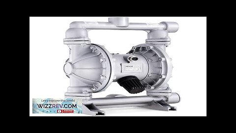 VEVOR Air Operated Double Diaphragm Pump 44GPM Max 115PSI Air Waste Oil Review