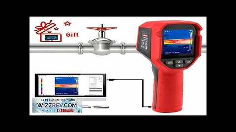 UNI-T UTi690A 120*90 Infrared Thermal Imager -20~400℃ PC Software Analysis Industrial Review