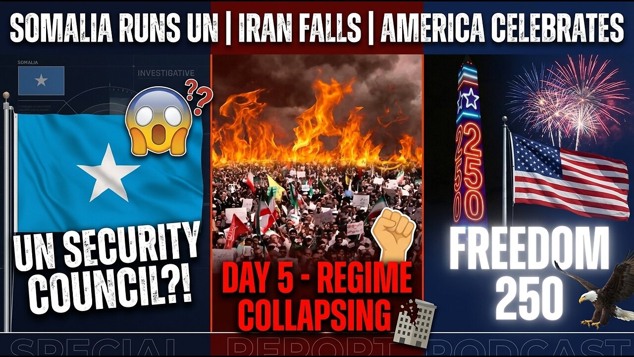Somalia Runs UN Security While Iran Regime Collapses | Full Episode