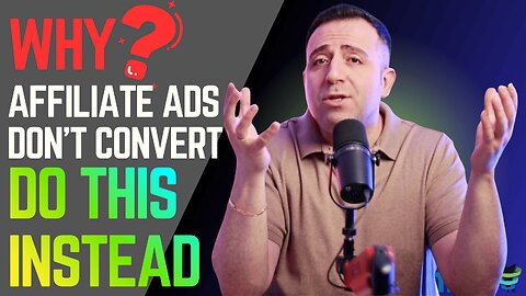 Why Most YouTube Affiliate Ads Don’t Convert (And What To Do Instead)