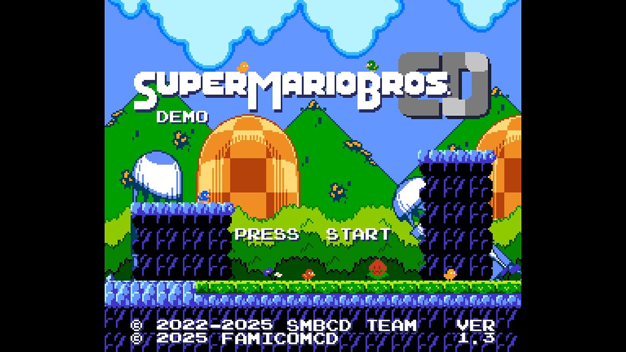 Super Mario Bros. CD Demo v1.3 (PC) Part 4 Golden Jungle