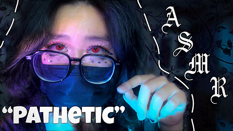 💄Mean Femboy ASMR 💅 Doing Your Makeup & Roasting You (Fast Visual Triggers + Mouth Sounds)