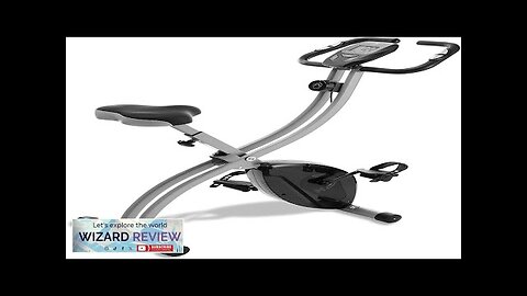 Indoor Cycling Bike Folding Upright Stationary Exercise Cycle with Magnetic Resistance Review