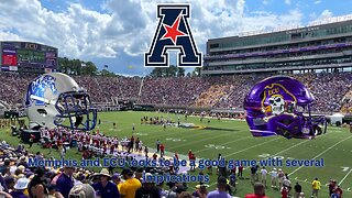 Will East Carolina win at home, or is Memphis going to bounce back?