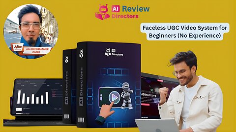 AIDirectors Review: Faceless UGC Video System for Beginners (No Experience)