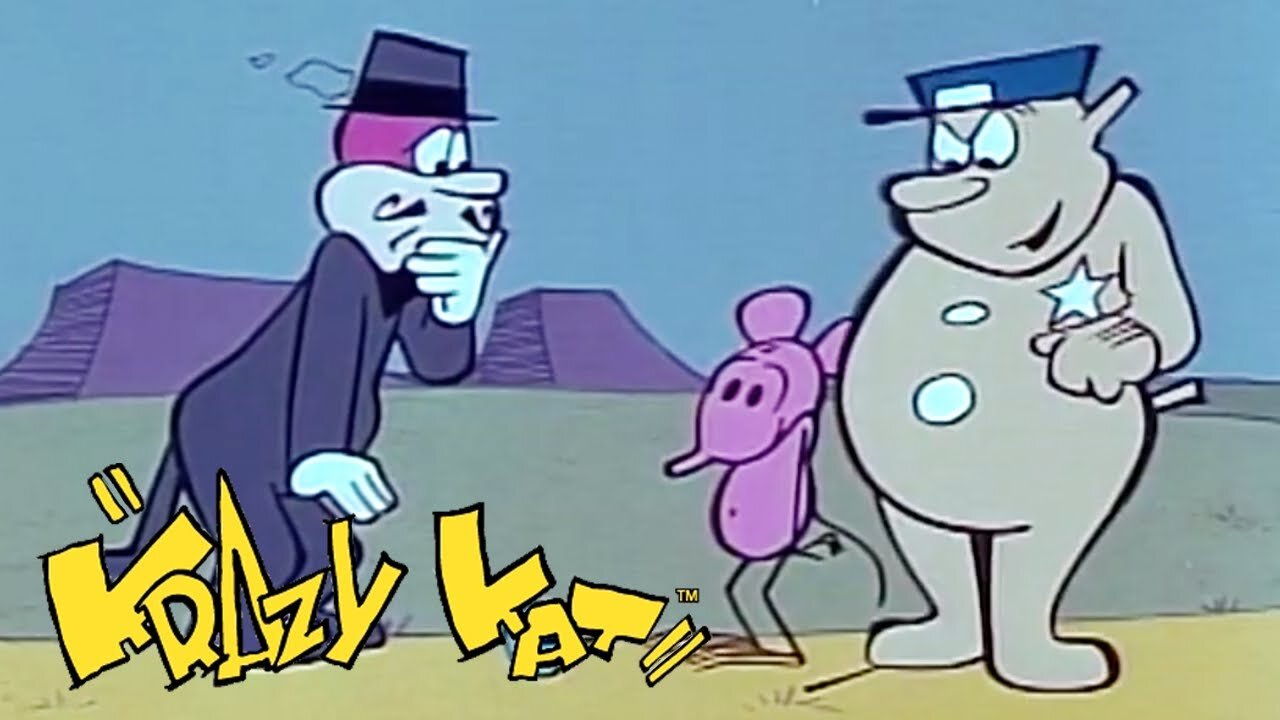 Krazy Kat ( Duel Personality & More ) Full Cartoon 1963