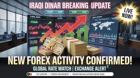 🚨 Iraqi Dinar Breaking Update – New Forex Activity Confirmed! 🌍📊 💥 Today's IQD News!
