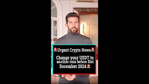 Urgent Crypto News - Change USDT to another Coin ASAP 