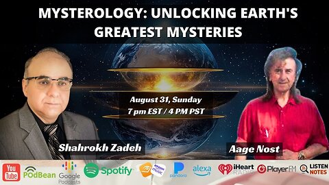 Mysterology: Unlocking Earth's Greatest Mysteries by Shahrokh Zadeh