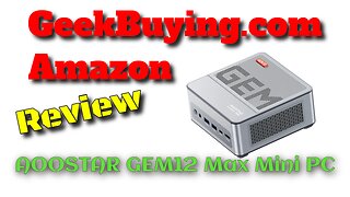 #Review GEM12 MAX Mini PC Ryzen 7