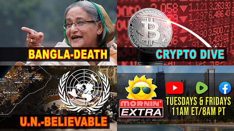 Ex-Bangladesh PM Sentenced To Death | Bitcoin Plunge | UN Adopts ‘Board of Peace’ | Mornin' EXTRA
