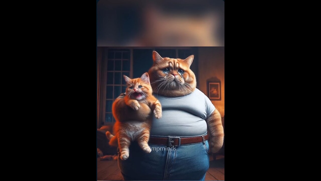 Ai cat family wholesome moments of love ♥️ ♥️ ♥️ ♥️ plzzz follow me