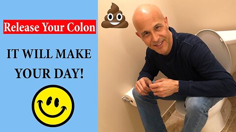 Sit On Toilet This Way...Release Your Colon and Make Your Day! Dr. Mandell