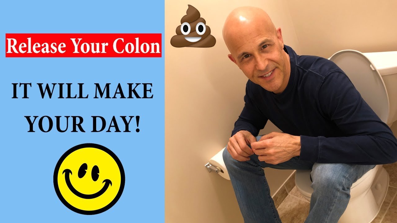 Sit On Toilet This Way...Release Your Colon and Make Your Day! Dr. Mandell