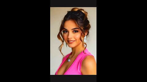 Magenta top and jewellery