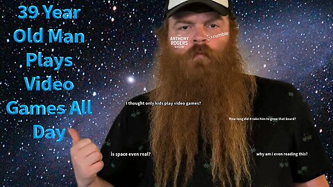 39 Year Old Man Plays Video Games All Day