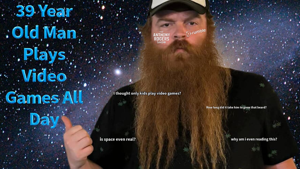 39 Year Old Man Plays Video Games All Day