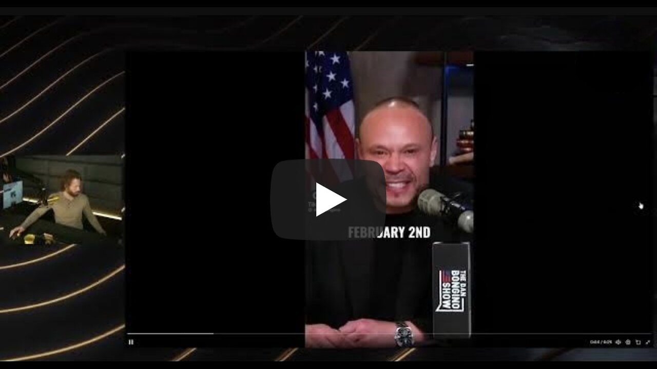 SPINELESS Deep State Dan Bongino continues to SPIRAL