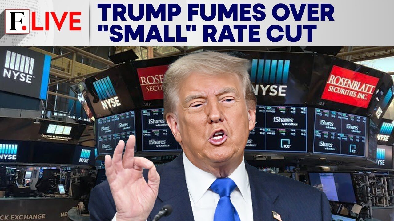 US Fed's Powell Delivers Rate Cut Again As Trump Pushes For More | Firstpost Live | N18G