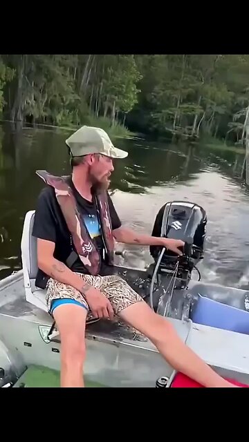 The chances of getting slapped by a fish are low, but never zero.