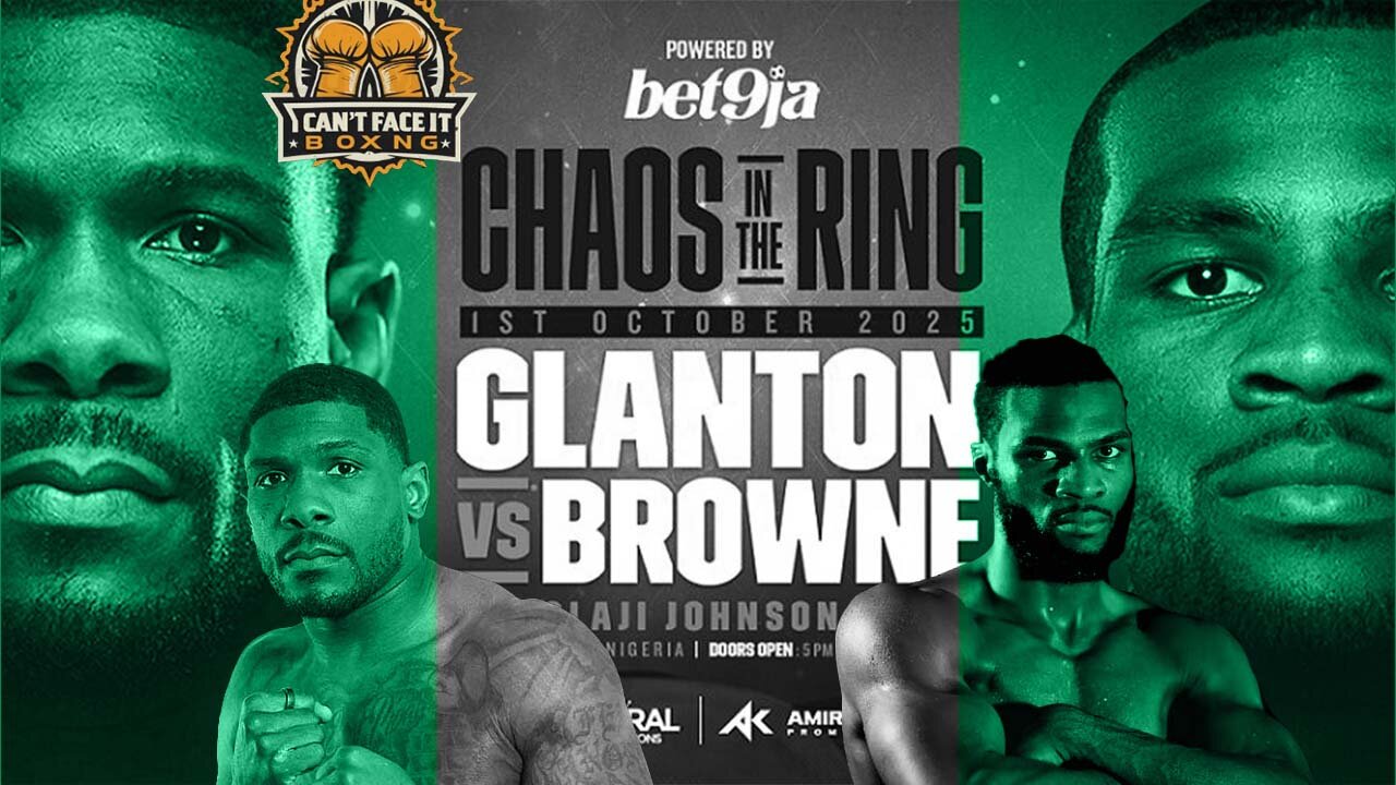 BRANDON GLANTON VS MARCUS BROWNE LIVE