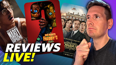 Live Taping! Reviewing Five Nights At Freddy's 2, Marty Supreme, Fackham Hall - Live!