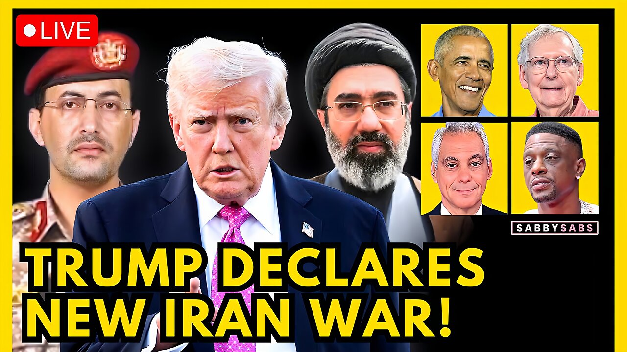 TRUMP NEW IRAN WAR, OBAMA MICHIGAN RACE, MITCH MCCONNELL FAKE, RAHM EMANUEL FLIP, BOOSIE LAWSUIT