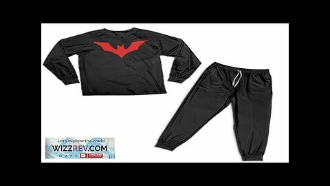 DC Comics Batman Beyond Costume Cosplay Pajamas Set Review