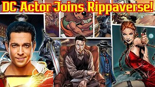 DC's Shazam Star Zachery Levi Teams Up With Rippaverse Comics For Charity! | Eric July, Charity