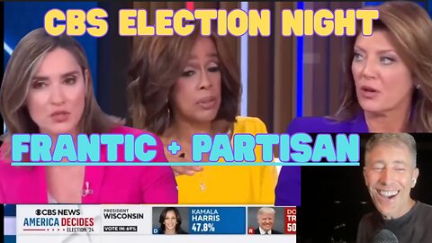 CBS Frantic as Trump Cruises to Victory The MOST PARTISAN Election Night Coverage EVER