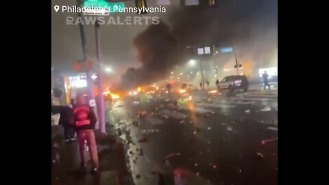 Plane in Philadelphia Explodes After Crashing into Row Houses