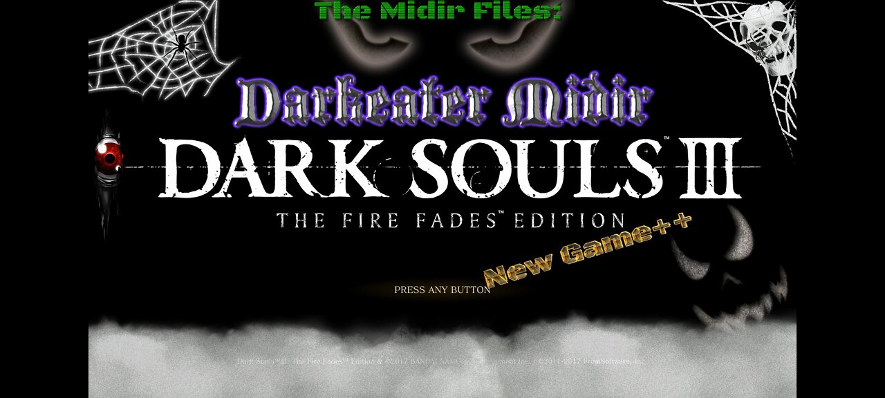 Dark Souls III: The Midir Files! New Game+2 vs The Broken Straight sword, no hit!