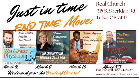 Just In Time End Time Revival - Sharon Daugherty