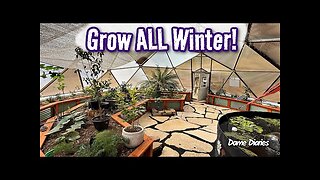 How a Climate Battery Keeps our Greenhouse from Freezing