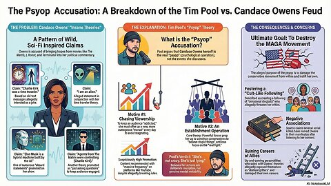 The Tim Pool And Candace Owens PSYOP Allegations