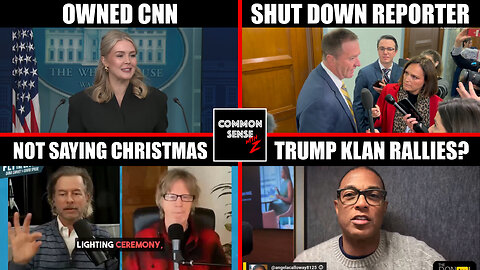 Karoline Leavitt OWNS CNN, Schmitt NUKES Reporter, Lemon's KKK Meltdown, Spade Christmas Rage