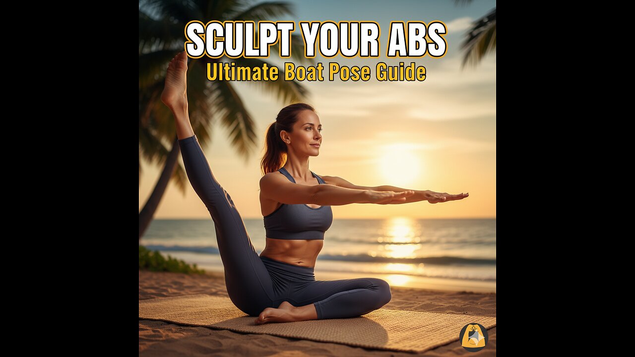 Boat Pose Exercise | Strengthen Your Core & Balance | Easy Home Workout